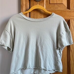 Women's Casual Sage Green Top